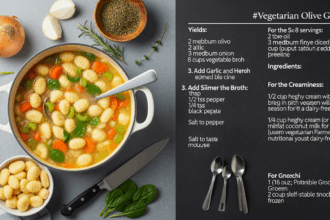 Vegetarian Olive Garden Gnocchi Soup