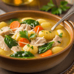 Italian Chicken Gnocchi Soup