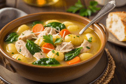 Italian Chicken Gnocchi Soup