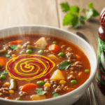Hamburger Vegetable Soup With V8