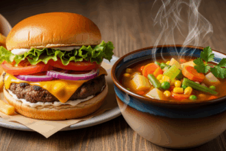 Hamburger And Veggie Soup