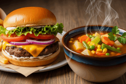 Hamburger And Veggie Soup