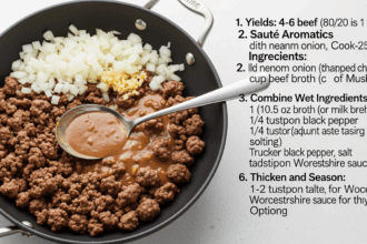 Hamburger Gravy With Cream Of Mushroom Soup