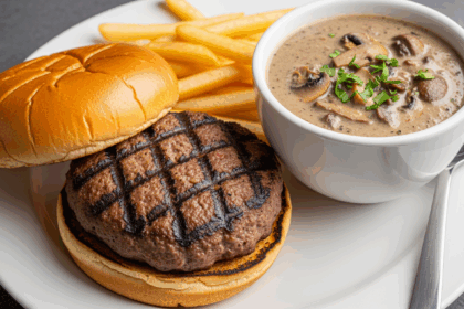 Hamburger With Mushroom Soup