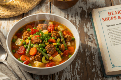 Hamburger Veggie Soup Recipes