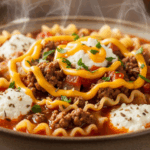 Hamburger Helper Lasagna Soup
