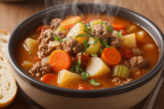 Soup Made With Hamburger