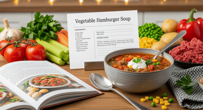 Vegetable Hamburger Soup Recipes