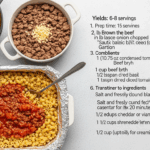 Hamburger Tomato Soup Casserole