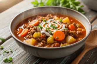 Whole 30 Hamburger Soup