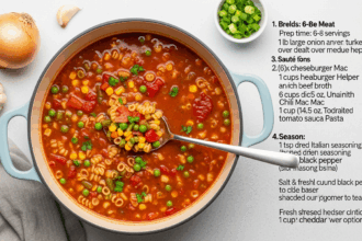 Hamburger Helper Soup