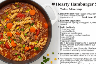 Hearty Hamburger Soup