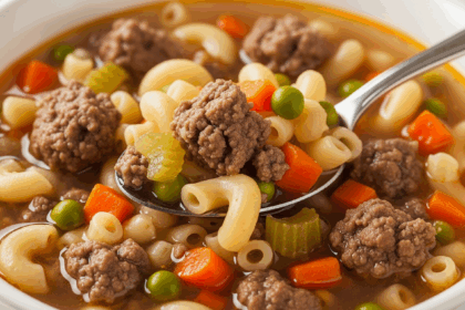 Macaroni Soup Hamburger