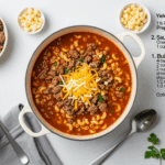 Cheese Hamburger Soup