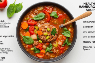 Healthy Hamburger Soup