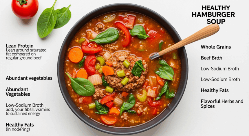 Healthy Hamburger Soup