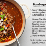 Hamburger Taco Soup