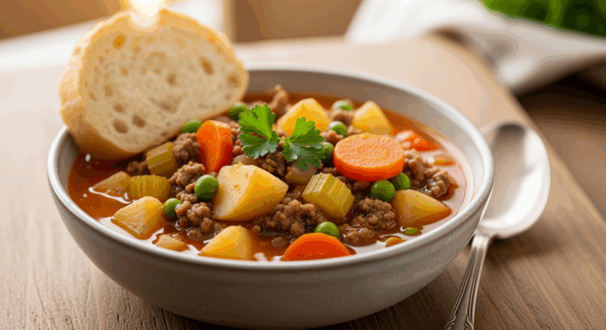 Easy Hamburger Soup