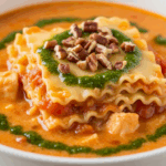 3 Pieces Of Pecan Lasagna Soup