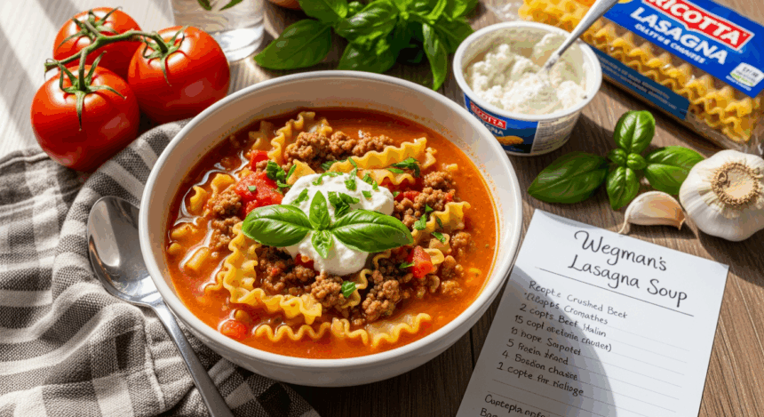 Wegmans Lasagna Soup Recipe