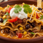 Mexican Lasagna Soup