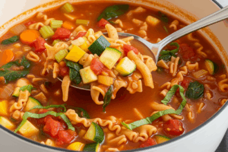 Vegetable Lasagna Soup Recipe