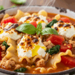 Turkey Lasagna Soup Recipe