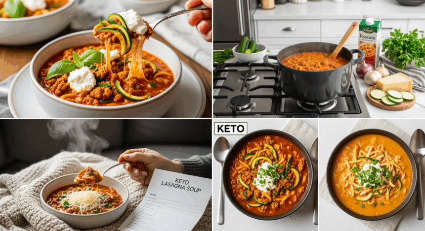 Keto Lasagna Soup Recipes