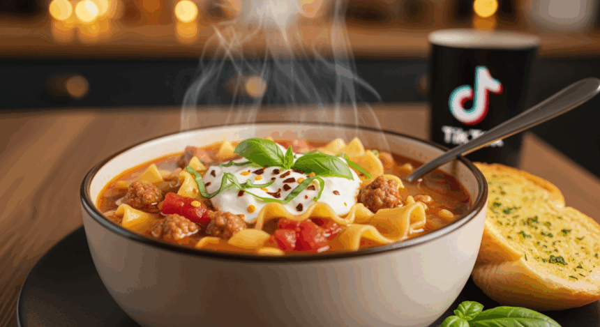 Tiktok Lasagna Soup Recipe