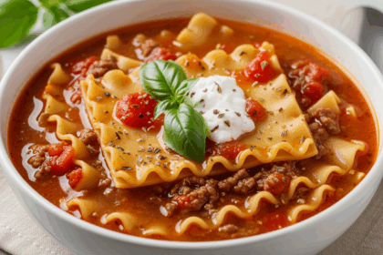Italian Lasagna Soup