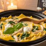 White Lasagna Soup Recipe Crockpot