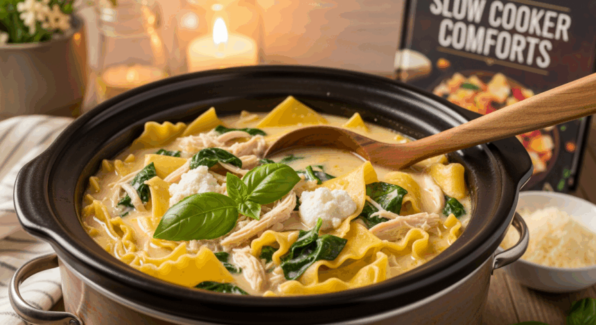 White Lasagna Soup Recipe Crockpot