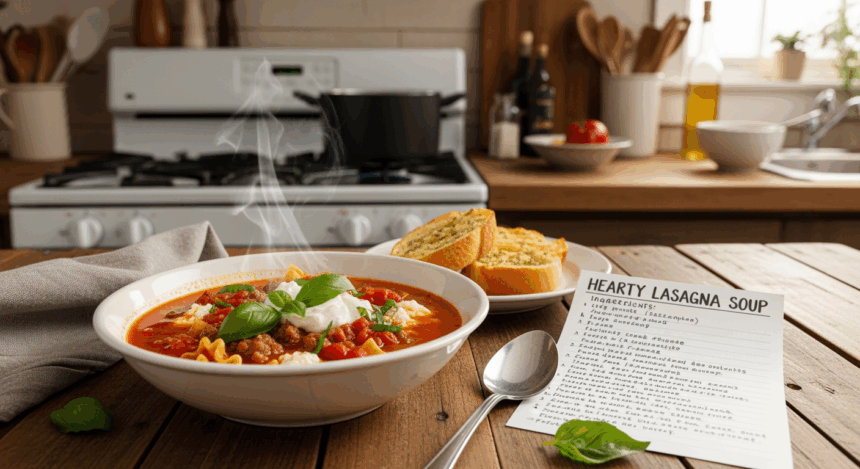 Recipe For Lasagna Soup