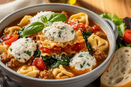 Lasagna Tortellini Soup