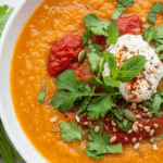 Orange Lentil Soup With Herbs