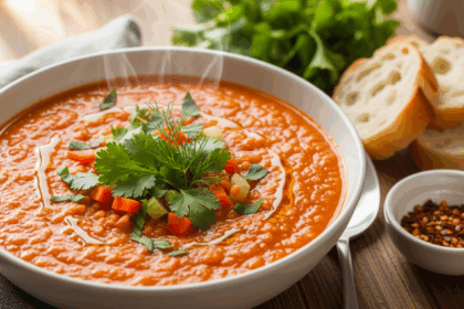 Red Lentil Soup With Herbs