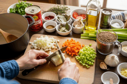 Lentil Soup Recipe Preparation