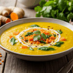 Golden Turmeric Lentil Soup Recipe