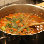 Cooking Lentil Soup On Stove