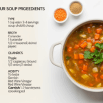 Homemade Lentil Soup Preparation