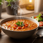 Healthy Lentil Soup Dinner