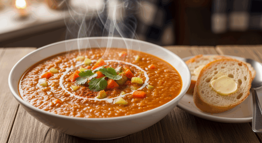 Comfort Food Lentil Soup