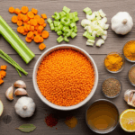 Vegetarian Lentil Soup Ingredients
