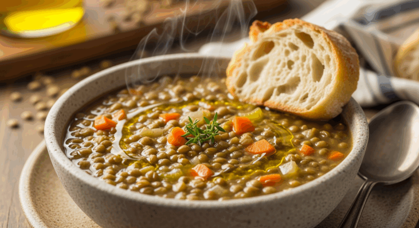 Lentil Soup Recipe No Tomatoes