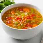 Lentil Soup With Turmeric Powder