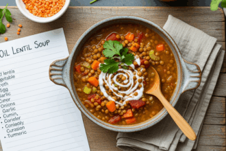 Lentil Soup Recipe No Oil