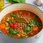 Homemade Lentil Soup Winter