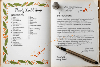 Lentil Soup Recipe With Notes