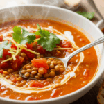 Lentil Soup With Tomatoes And Ginger