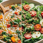 Lentil And Kale Soup To Salad